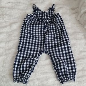 Blue and white jumper infant 12m